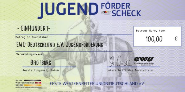 EWU Deutschland Jugendförderung – 2022 Jugendförderscheck-Lotterie gestartet