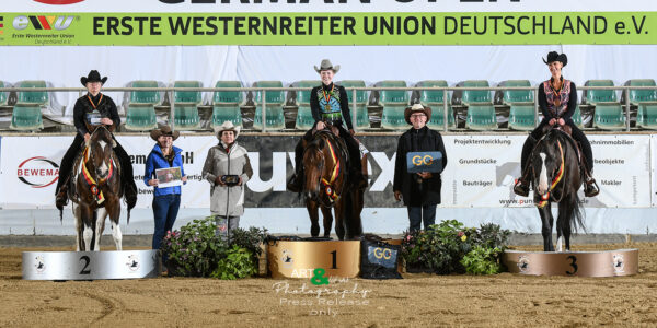 Deutscher Meister 2024 sen. Western Riding