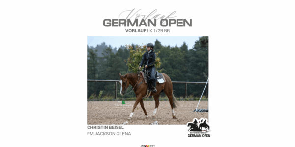 Vorlauf Jugend Ranch Riding – LK 1/2B