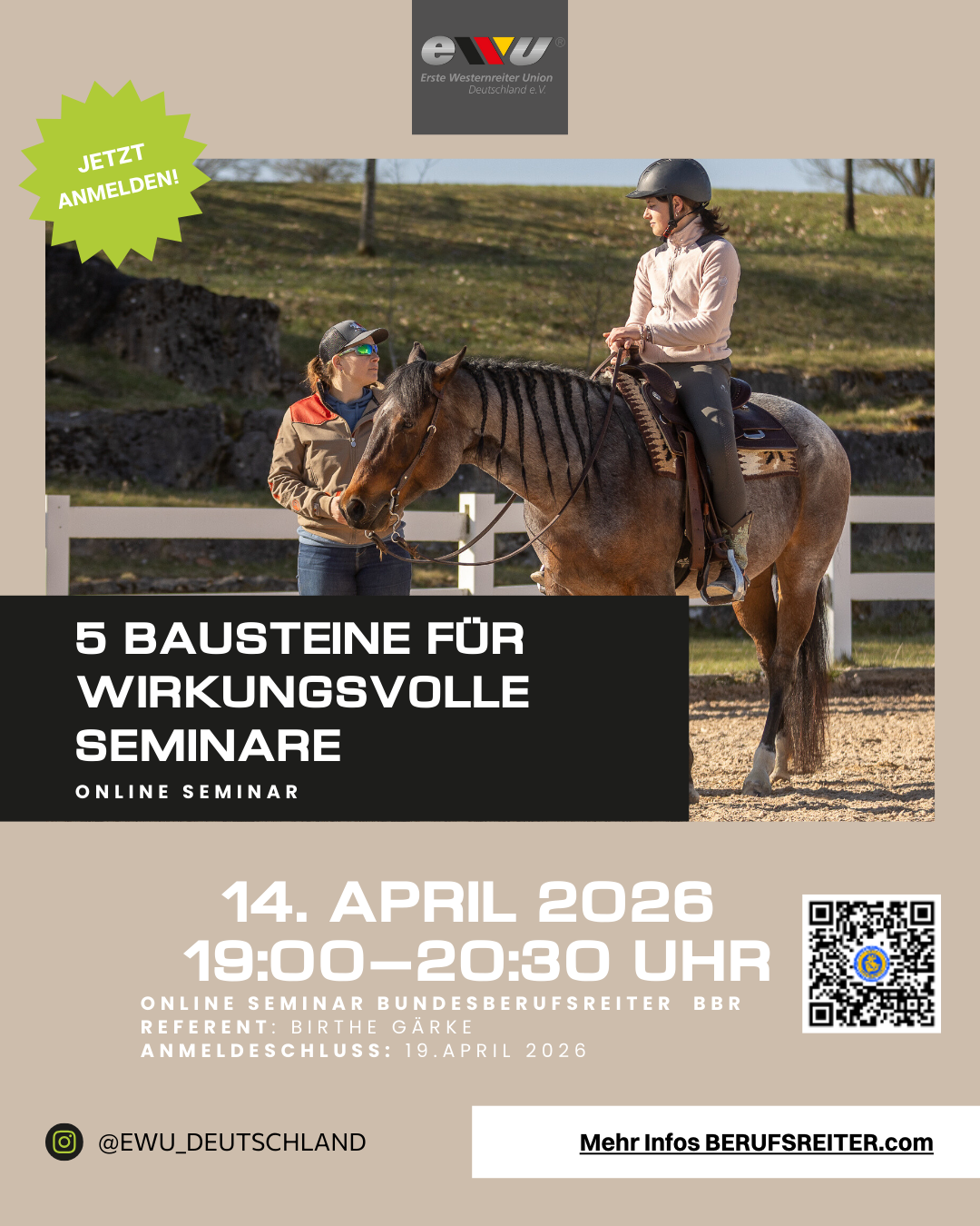 BBR Online Seminar 5 Bausteine für wirkungsvolle Seminare – Impulse für Referenten