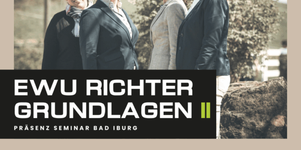 EWU Richterausbildung Grundlagenseminar Teil II – Präsenzseminar in Bad Iburg
