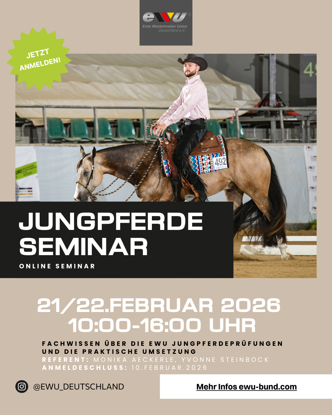 Jungpferdeseminar 2026