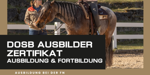 DOSB-Ausbilderzertifikat: Ausbildung und Fortbildung 2027